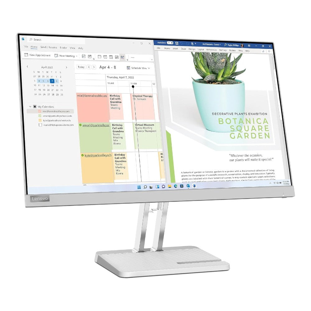 LENOVO MONITOR 23.8" LCD L24E-40 Silver (F23238FL0)