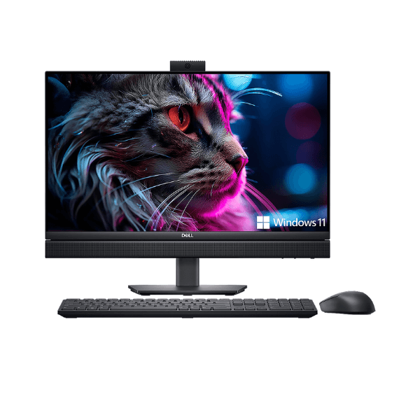 Computador AIO DELL OPTIPLEX 7420, Intel Core I7 14700 vPro, SSD 512GB, DDR5 16GB, NO DVD, Pantalla 23.8" FHD, Windows 11 Pro, Negro