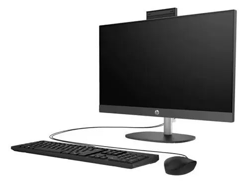 Computador AIO HP ProOne 245 G10, AMD Ryzen 5 7520U, SSD 512GB, DDR5 16GB, NO DVD, Pantalla 23.8" FHD IPS, FreeDOS, Negro