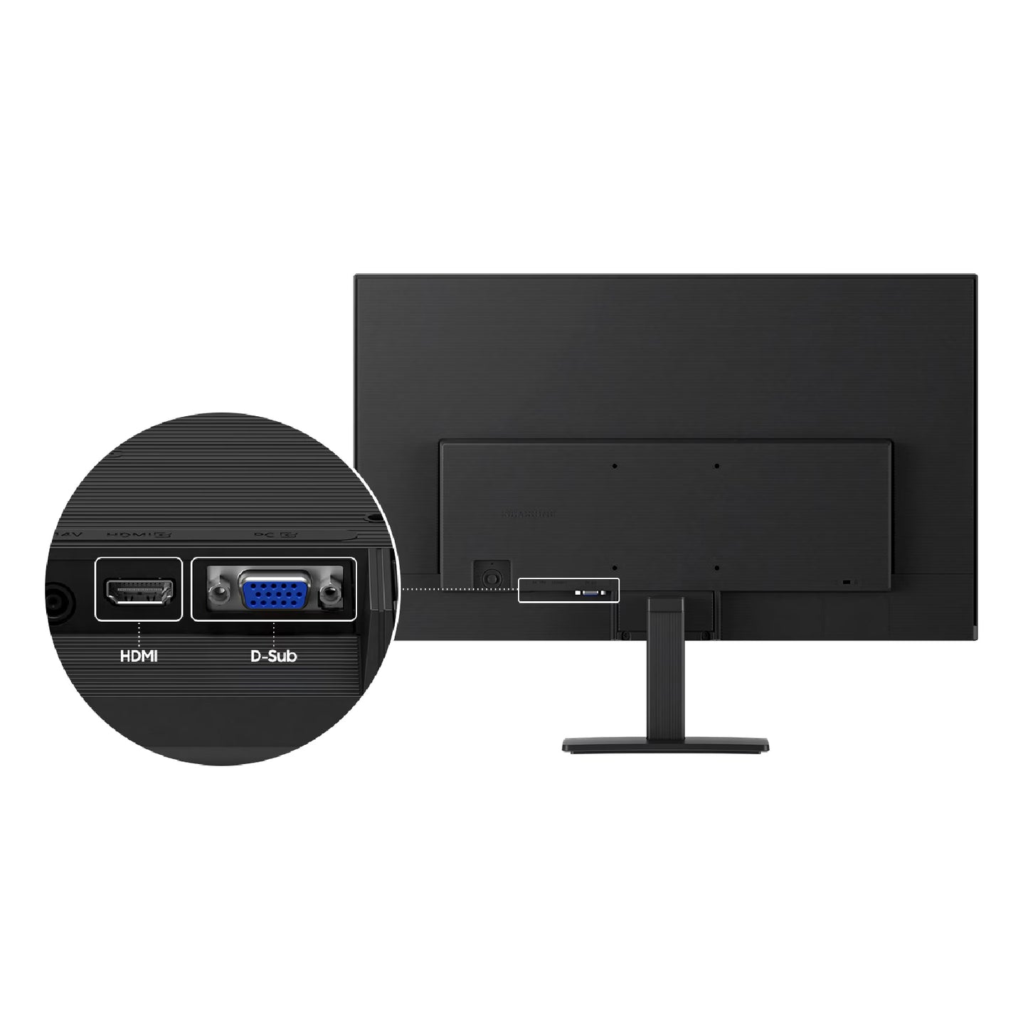 SAMSUNG MONITOR 24" LS24D300GANXZA IPS LED FHD 100Hz HDMI/VGA